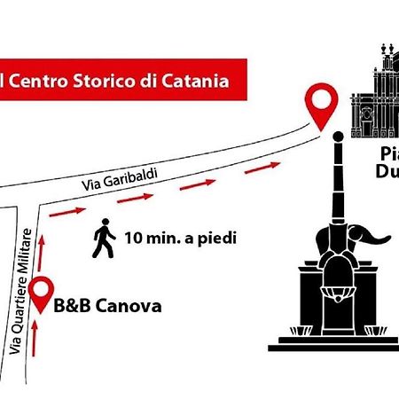 B&B CANOVA Katania Zewnętrze zdjęcie